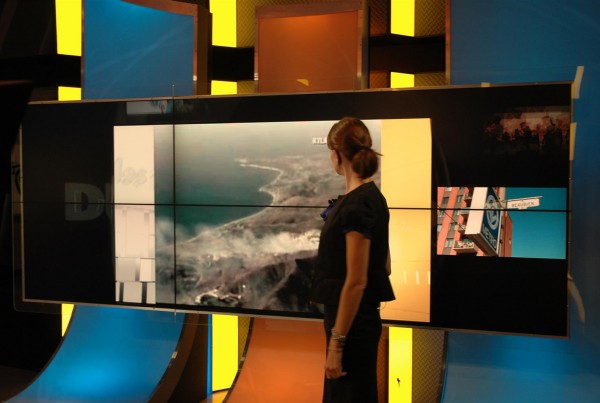 TV Show Interactive presenter screen